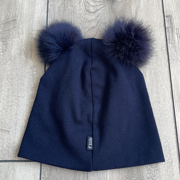 Fashion Kids Toddler Girl Pom Pom Hat Size 4T/5T - Picture 2 of 5
